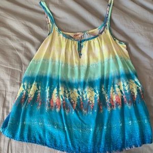Colorful tank top, size XS, Arizona Jean Company!